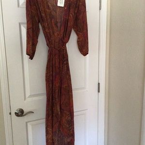 Beautiful Peruvian Connection wrap dress NWT